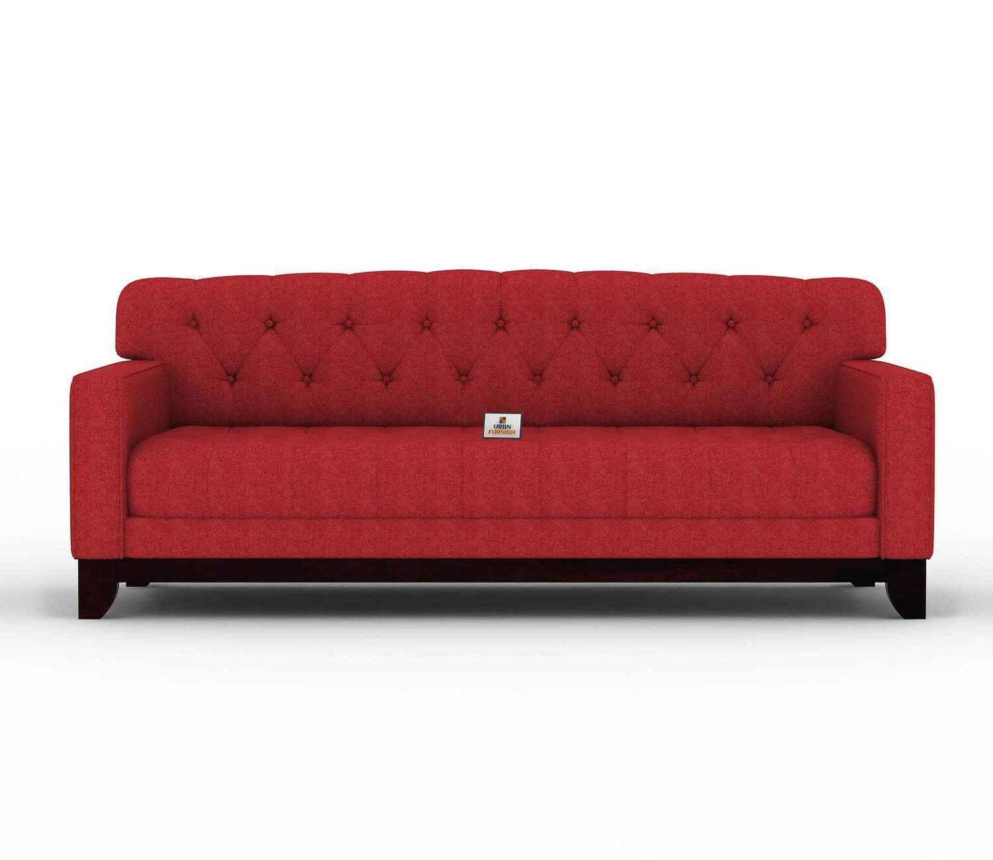 Bells Fabric 3 Seater Sofa - Urbnfurnish