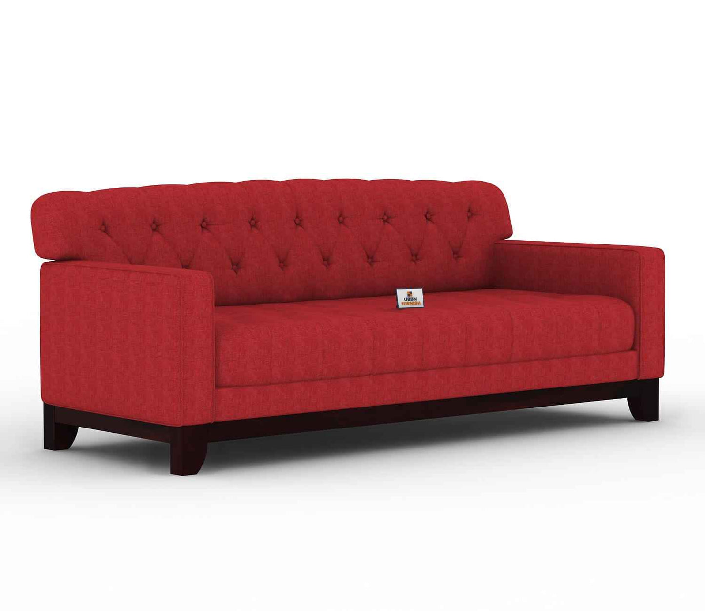 Bells Fabric 3 Seater Sofa - Urbnfurnish