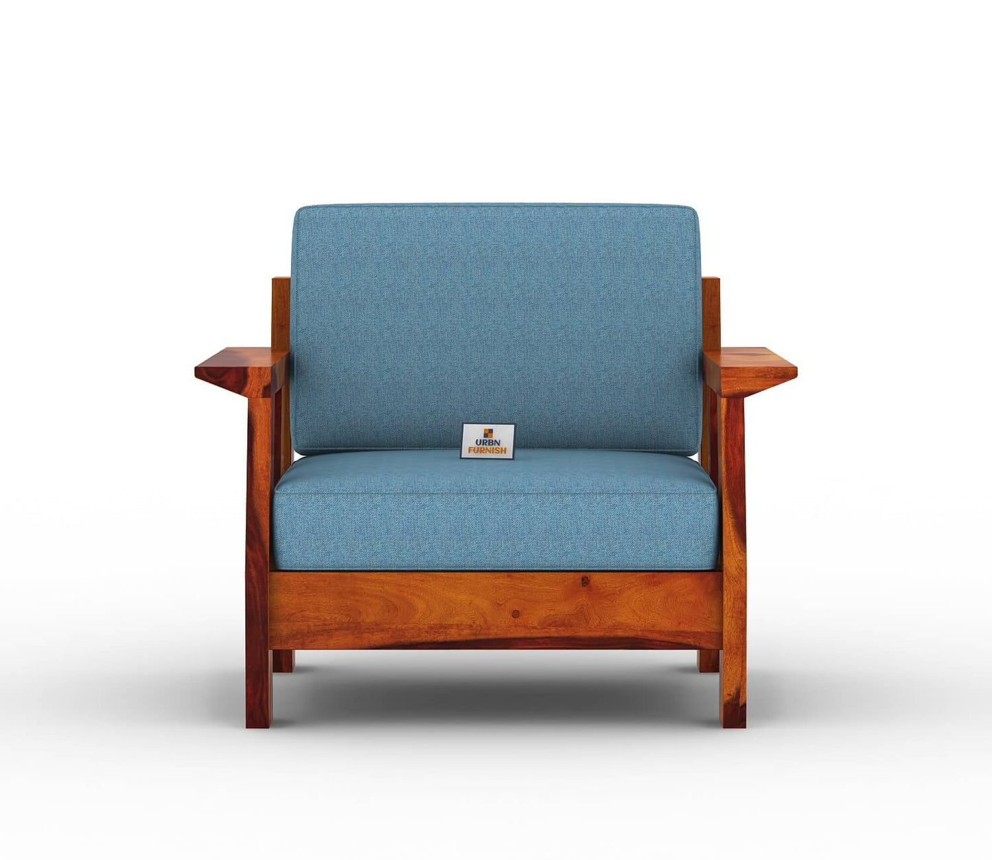 Edkin Wooden 3+1+1 Sofa Set - Urbnfurnish