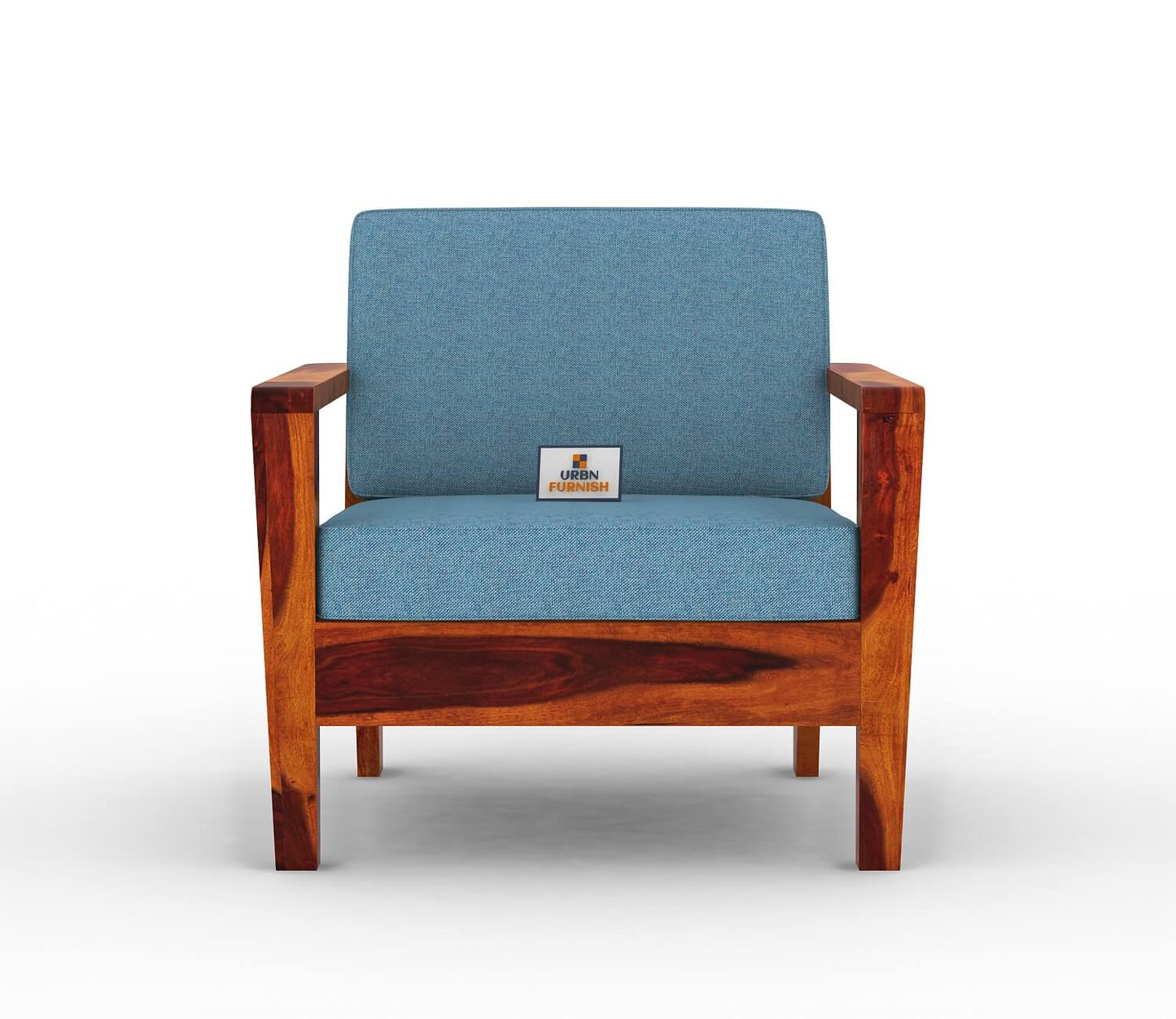 Morrison Wooden 3+1+1 Sofa Set - Urbnfurnish