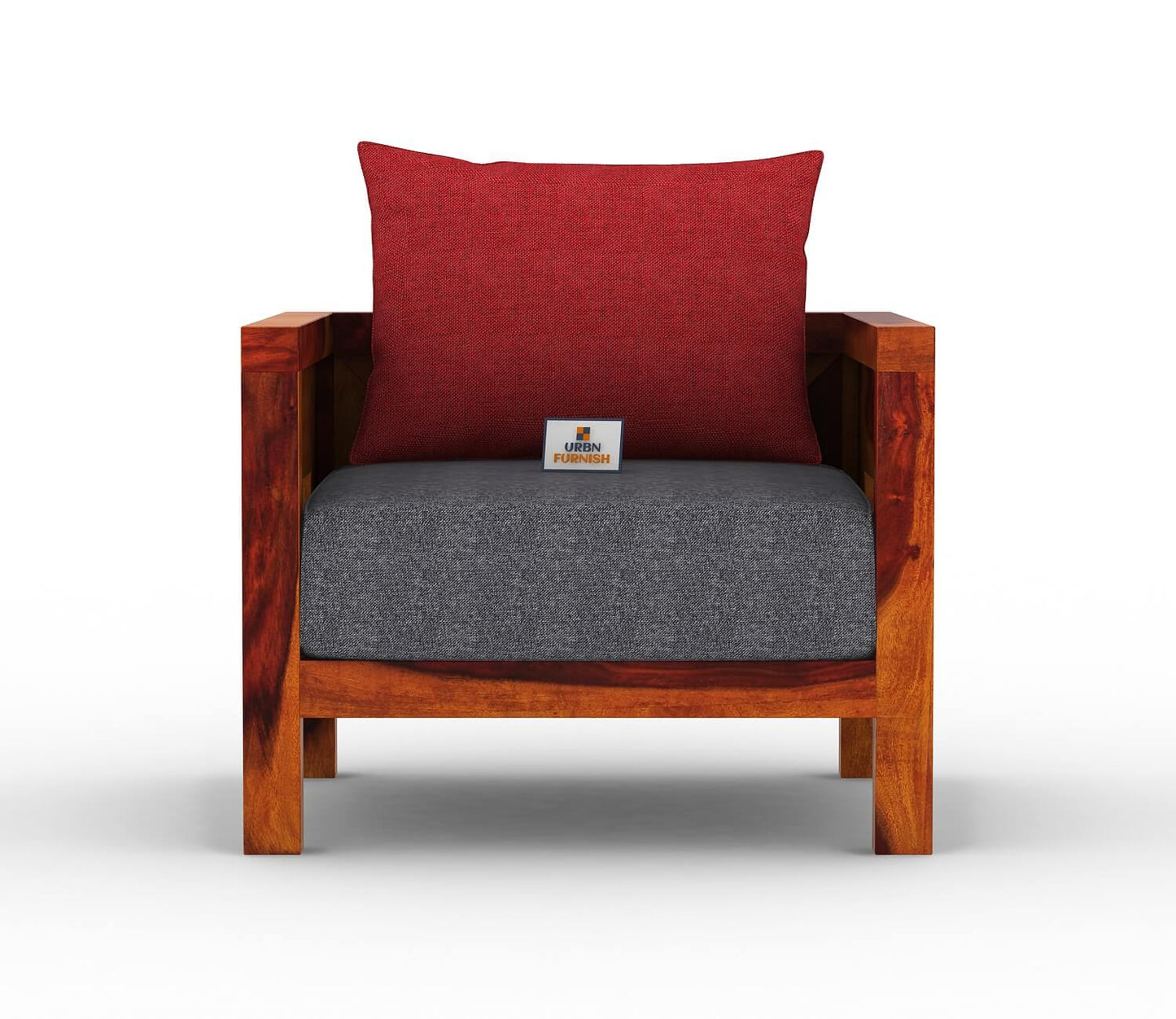 Stamford Wooden 3+1+1 Sofa Set - Urbnfurnish