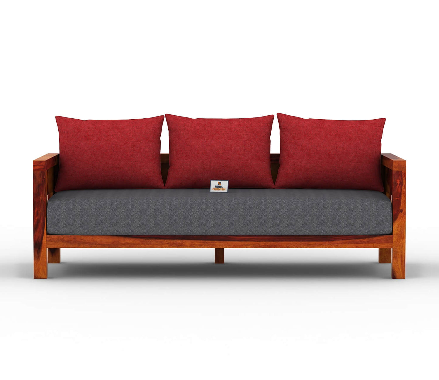 Stamford Wooden 3+1+1 Sofa Set - Urbnfurnish