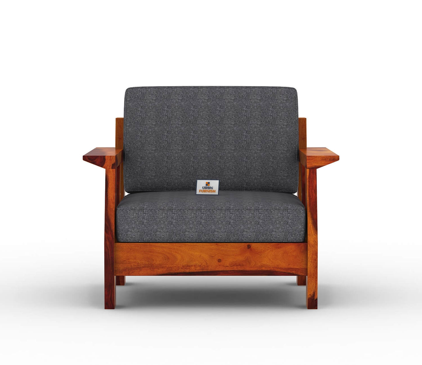 Edkin Wooden 3+1+1 Sofa Set - Urbnfurnish