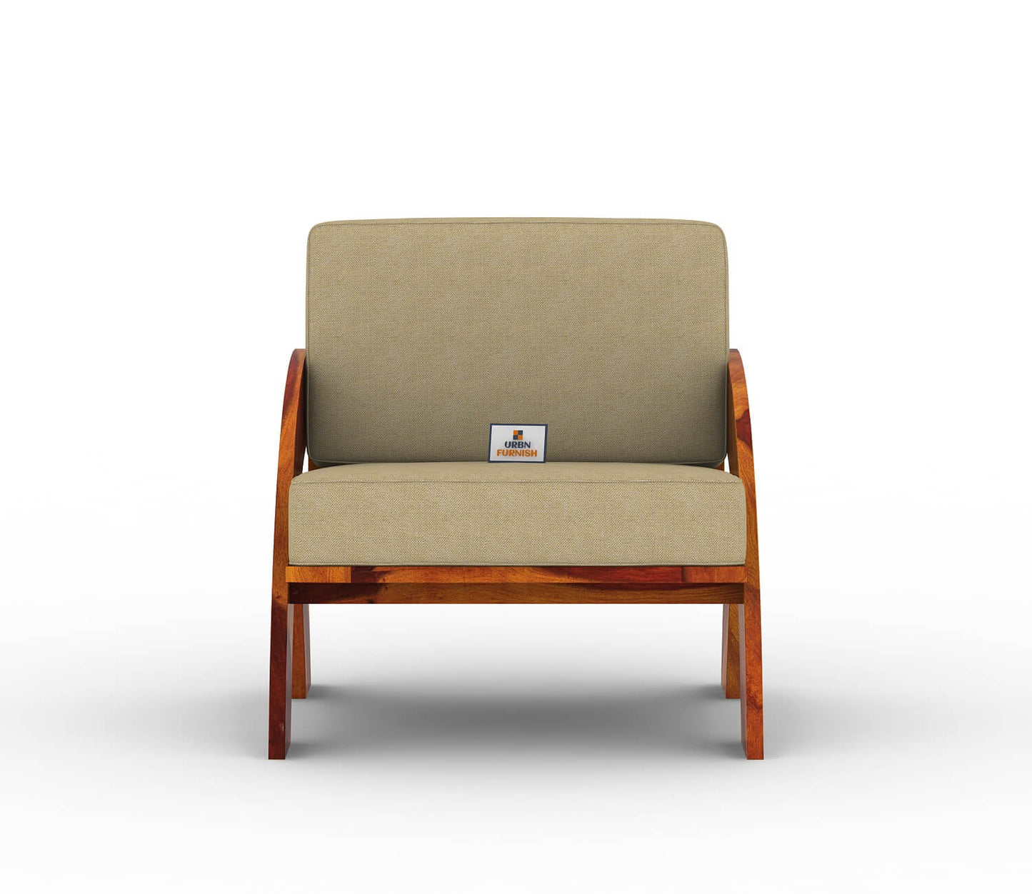 Smith Wooden 3+1+1 Sofa Set - Urbnfurnish