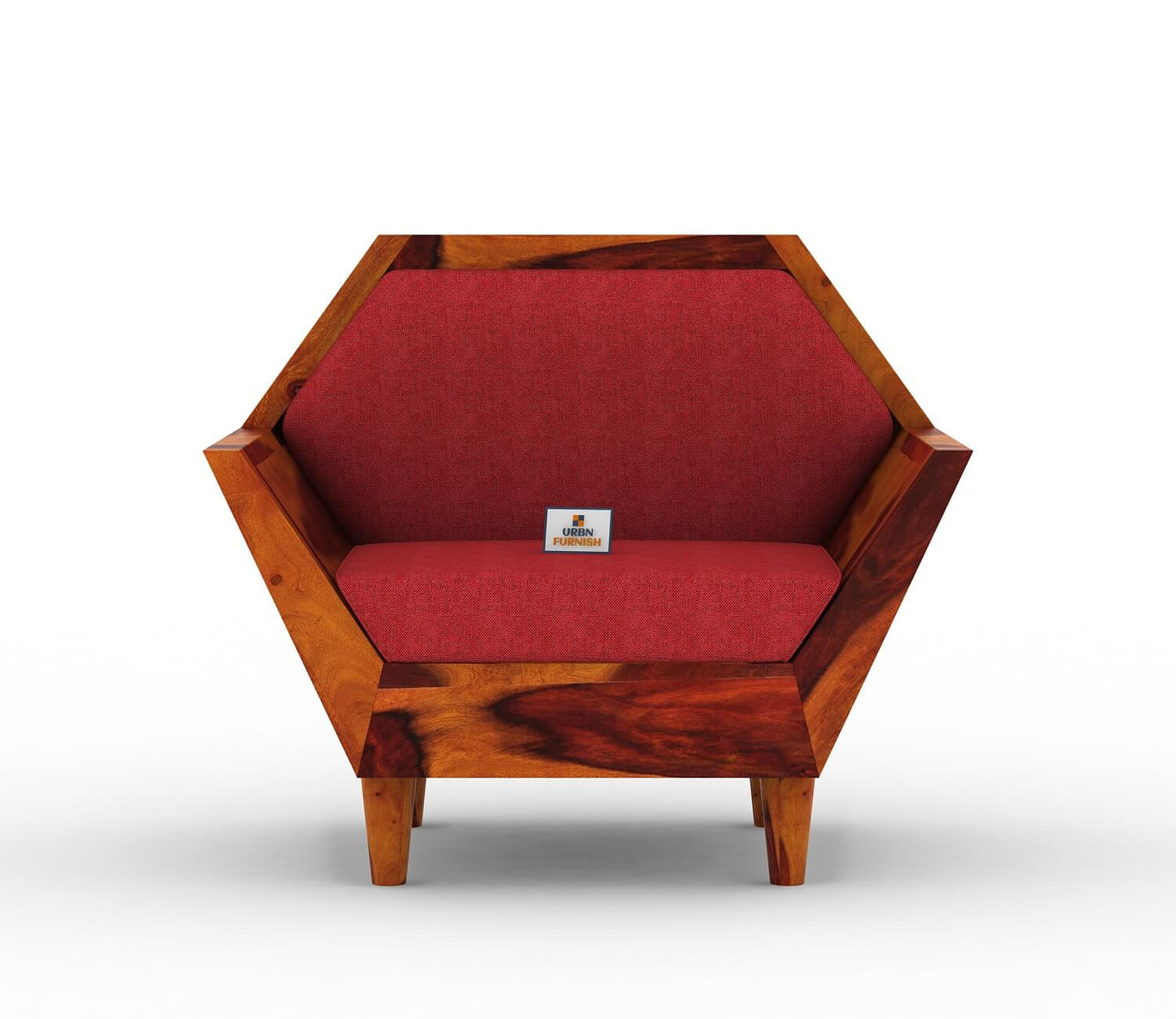 Jones Wooden 3+1+1 Sofa Set - Urbnfurnish