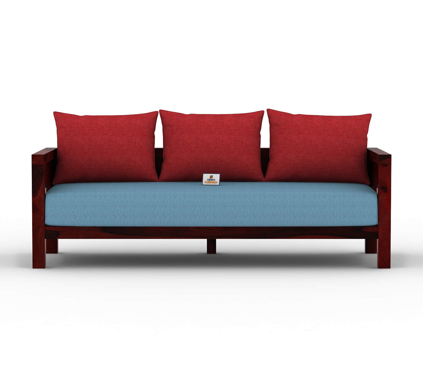 Stamford Wooden 3+1+1 Sofa Set - Urbnfurnish