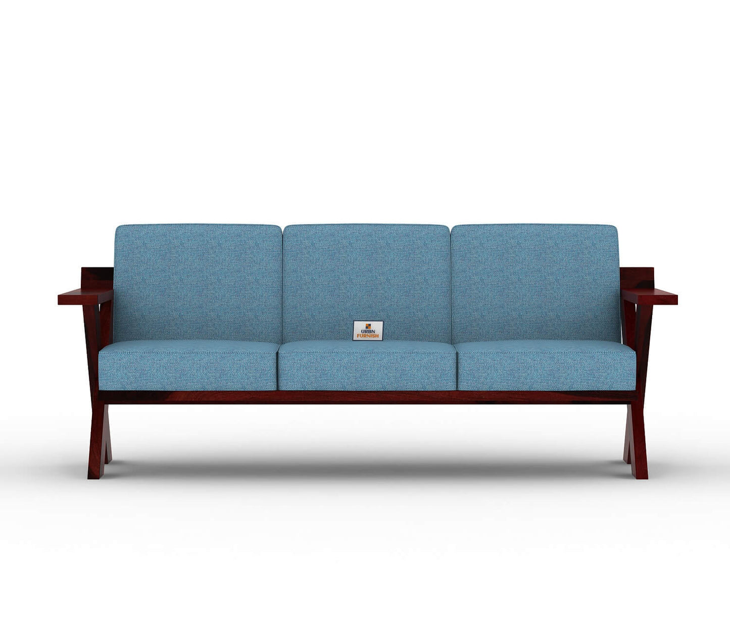 Lewis Wooden 3+1+1 Sofa Set - Urbnfurnish