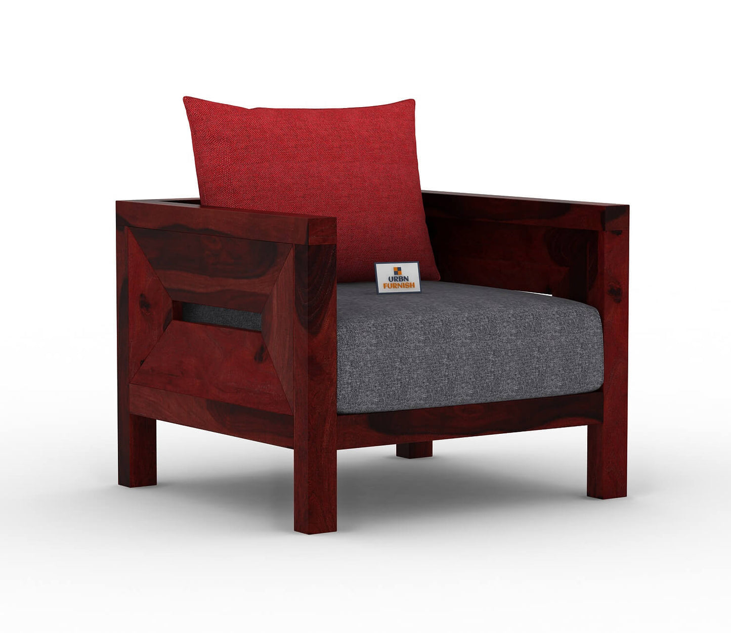 Stamford Wooden 3+1+1 Sofa Set - Urbnfurnish