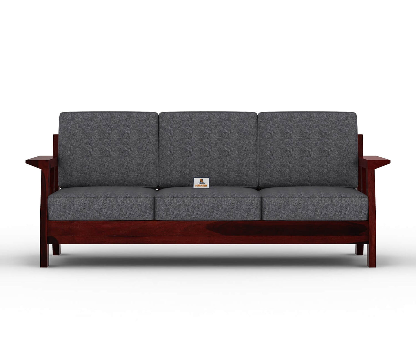 Edkin Wooden 3+1+1 Sofa Set - Urbnfurnish