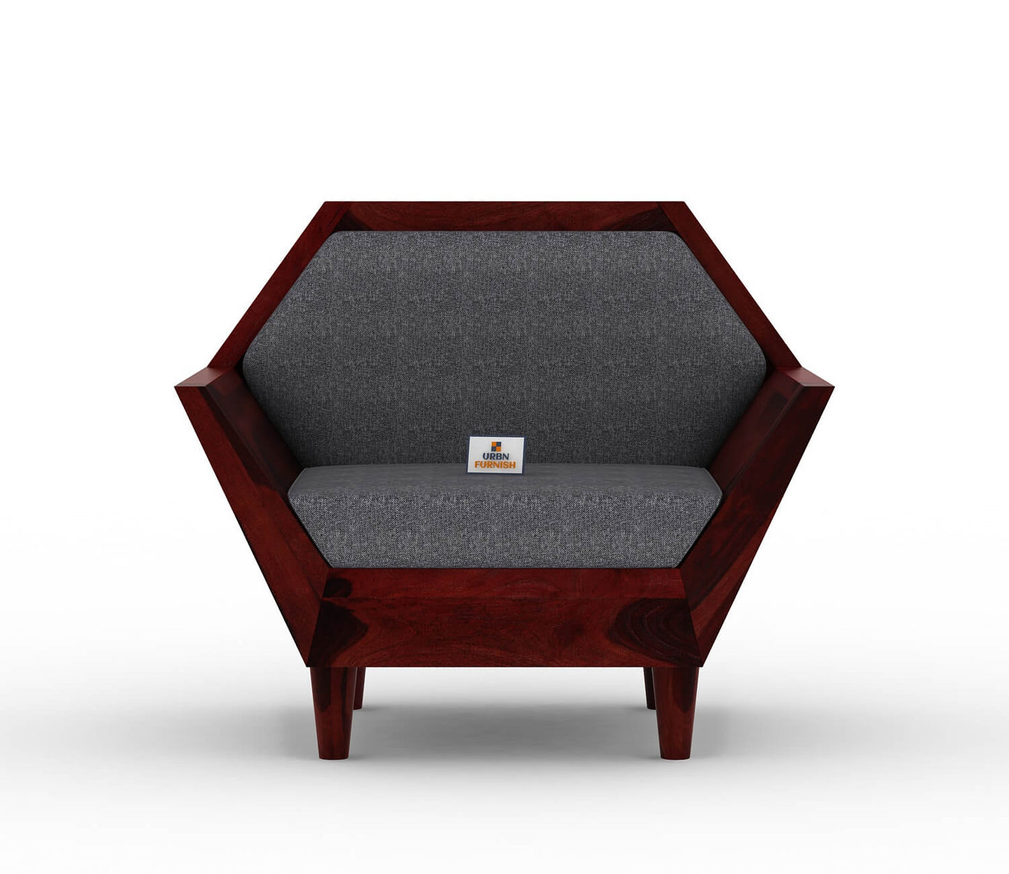 Jones Wooden 3+1+1 Sofa Set - Urbnfurnish