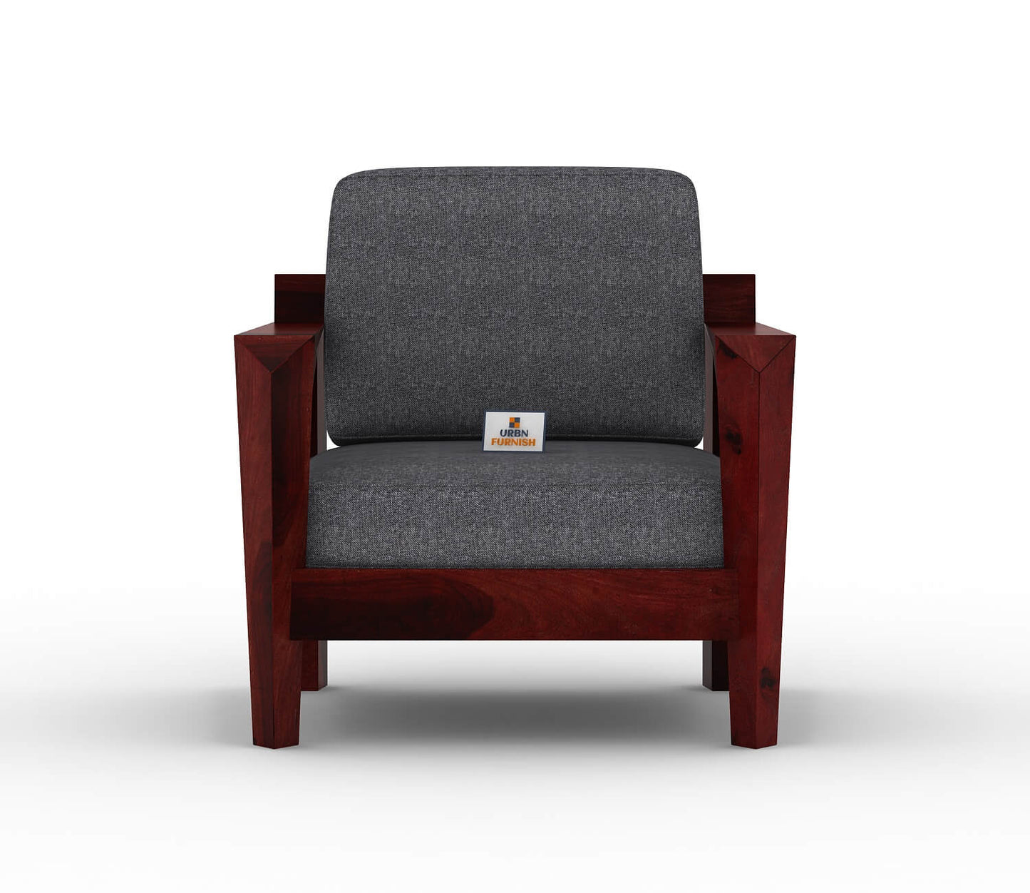 Hampton Wooden 3+1+1 Sofa Set - Urbnfurnish