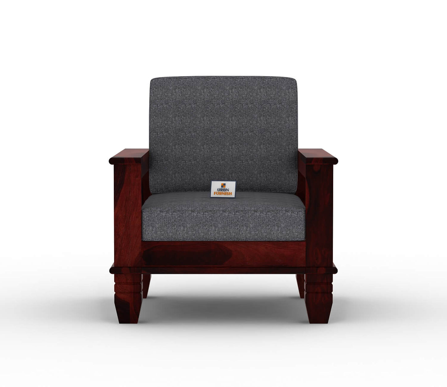 Angelic Wooden 3+1+1 Sofa Set - Urbnfurnish