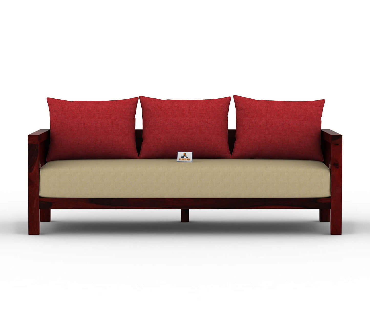 Stamford Wooden 3+1+1 Sofa Set - Urbnfurnish