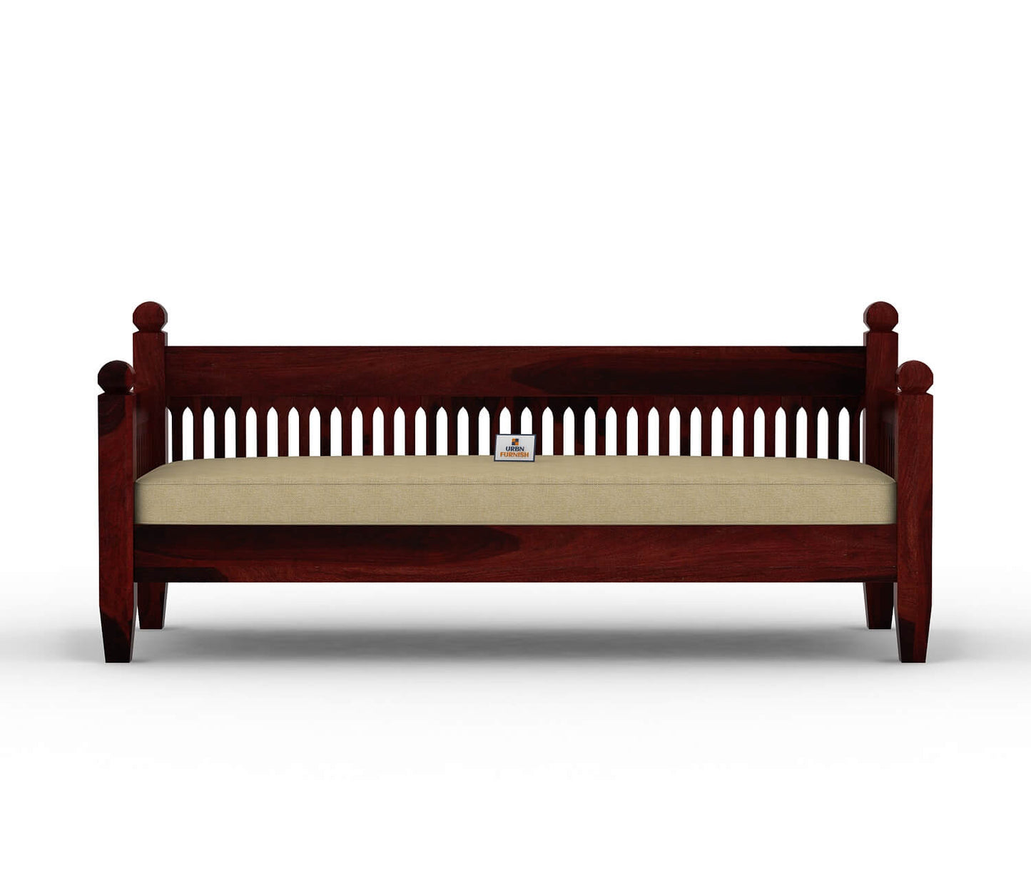 Ruby Wooden 3+1+1 Sofa Set - Urbnfurnish