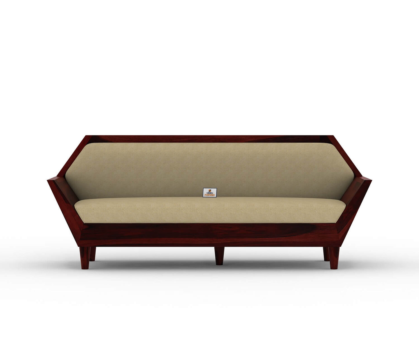 Jones Wooden 3+1+1 Sofa Set - Urbnfurnish