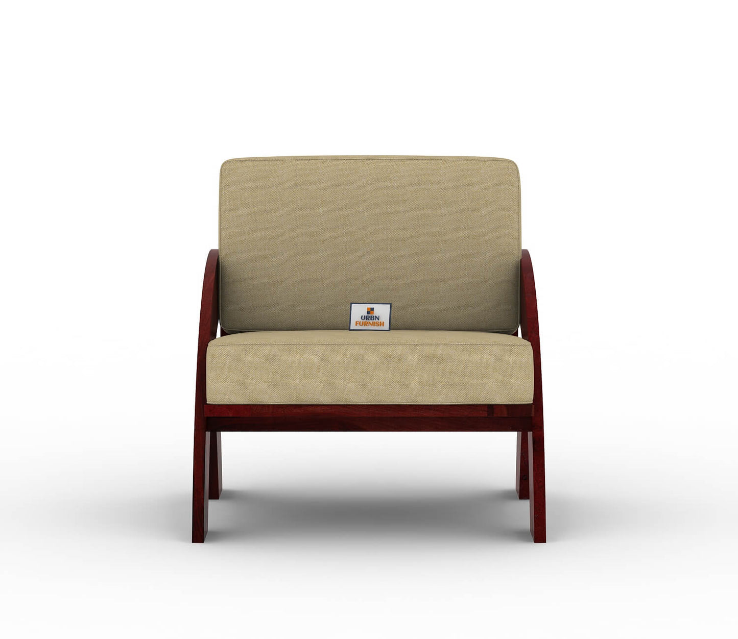 Smith Wooden 3+1+1 Sofa Set - Urbnfurnish