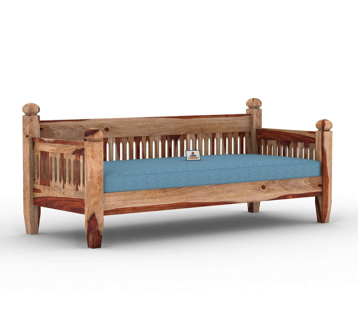 Ruby Wooden 3+1+1 Sofa Set - Urbnfurnish