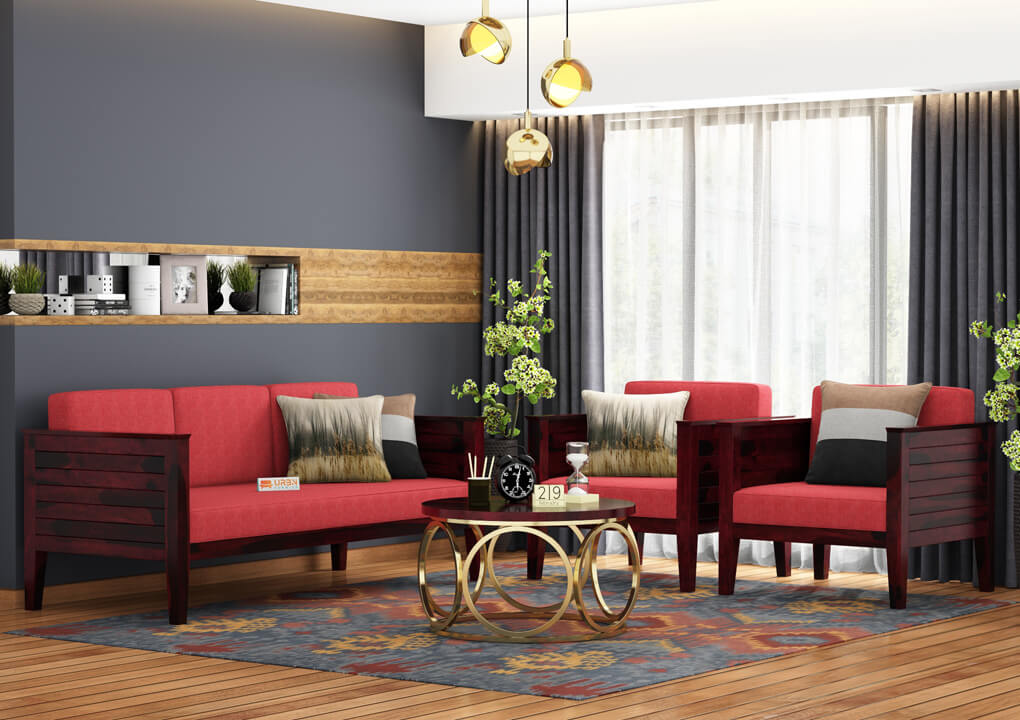 Venice-Wooden-3-1-1-Sofa-Set-Walnut-Red_1