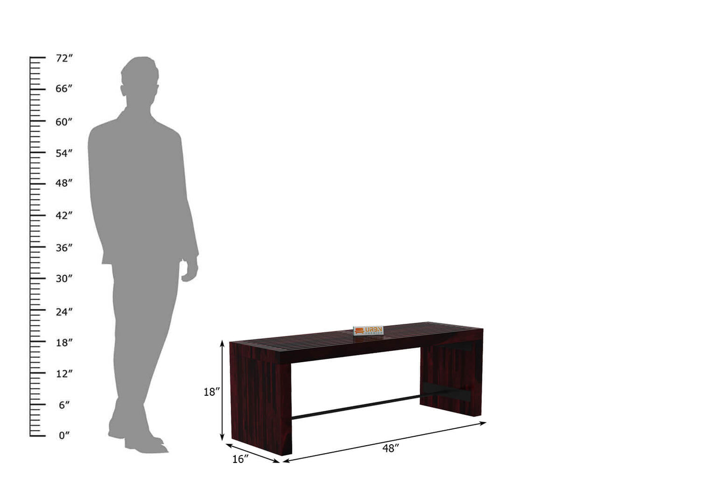 Vintage Bench - Urbnfurnish