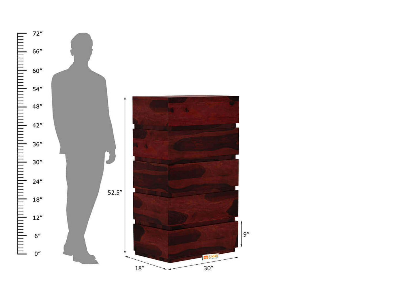 Yara Chest Of Drawer - Urbnfurnish
