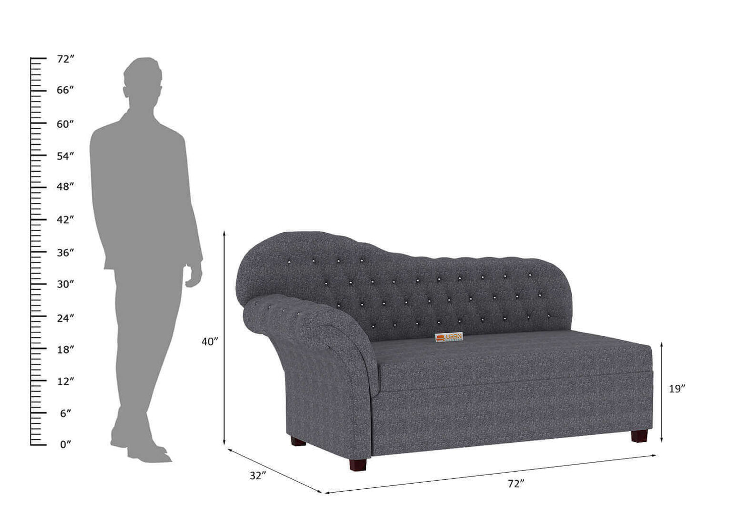 Yire Chaise Lounge - Urbnfurnish