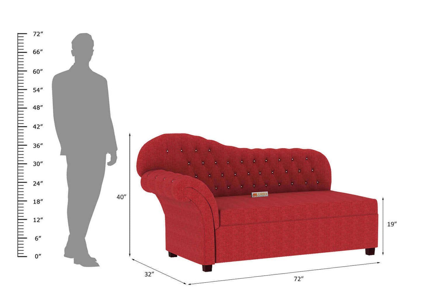 Yire Chaise Lounge - Urbnfurnish