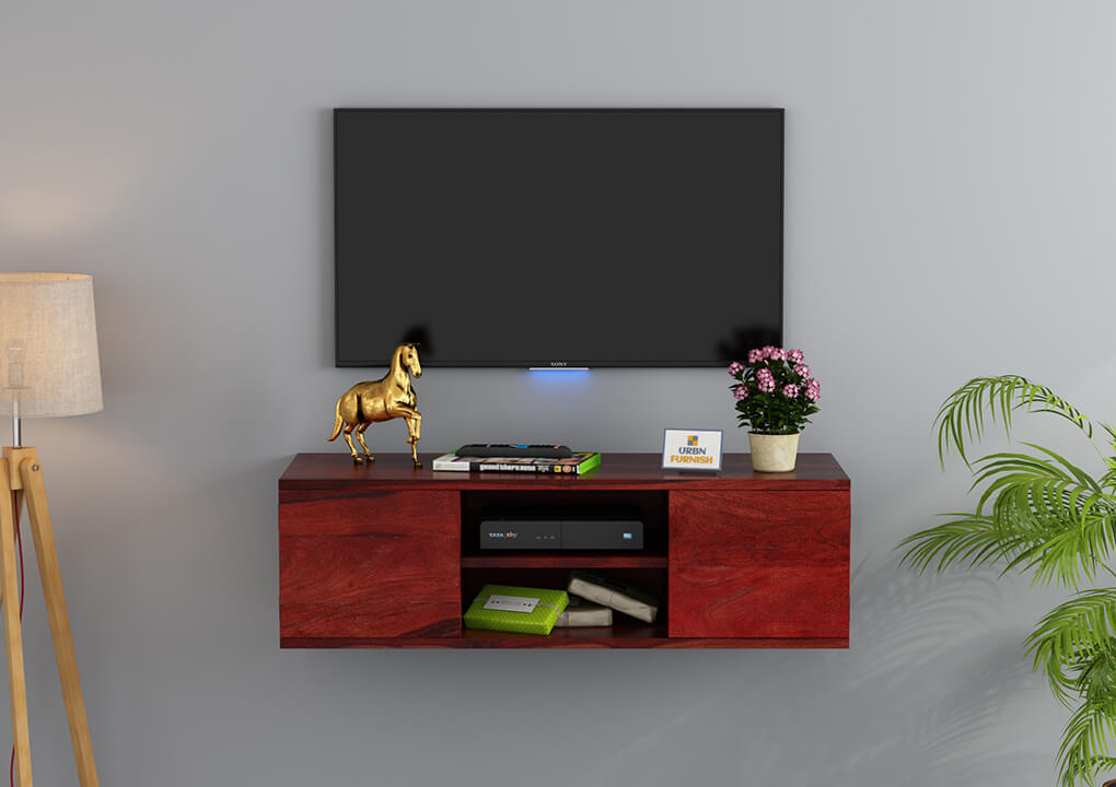 Yourkhad 2 Sutter Wall Mount Tv Unit - Urbnfurnish
