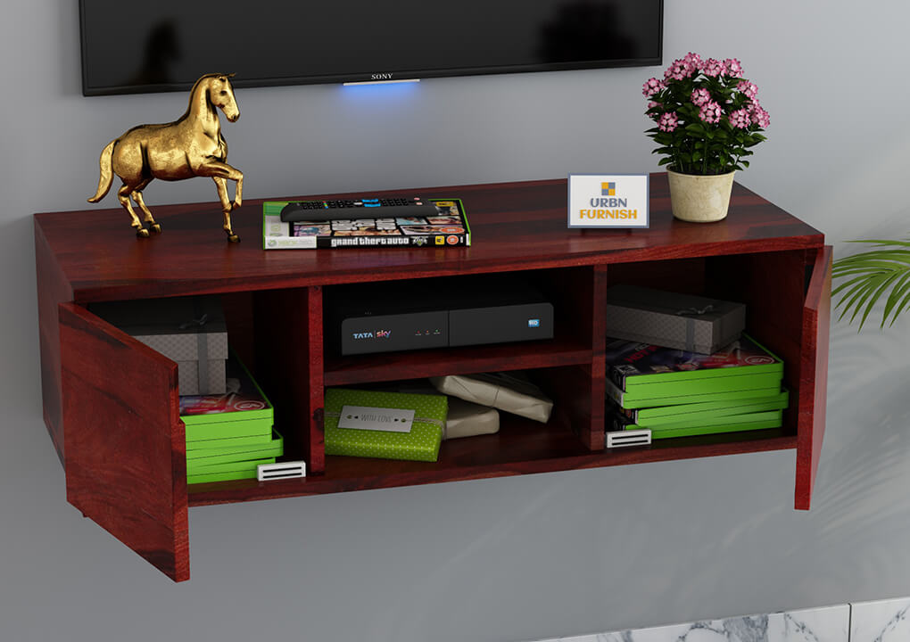 Yourkhad 2 Sutter Wall Mount Tv Unit - Urbnfurnish