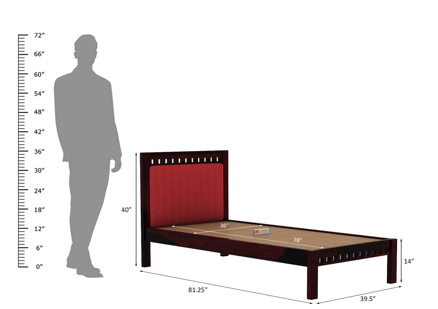 Yugen-Single-Bed-Walnut-Red_7