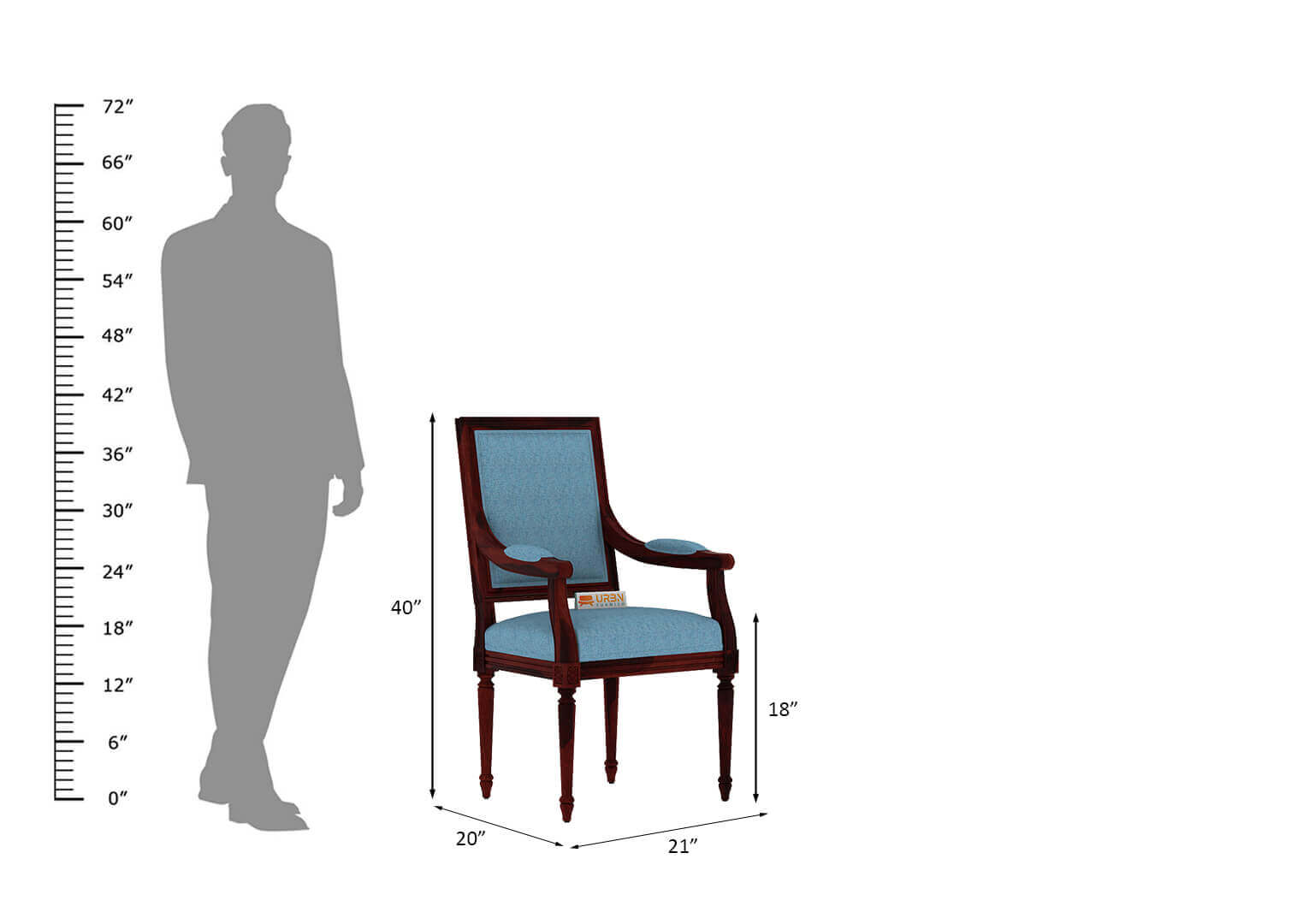 Adelvia Arm Chair - Urbnfurnish