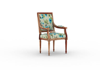 Adelvia Arm Chair (Printed Fabric) - Urbnfurnish
