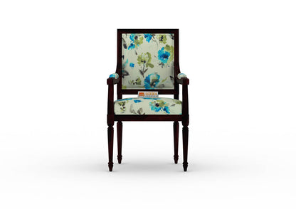 Adelvia Arm Chair (Printed Fabric) - Urbnfurnish