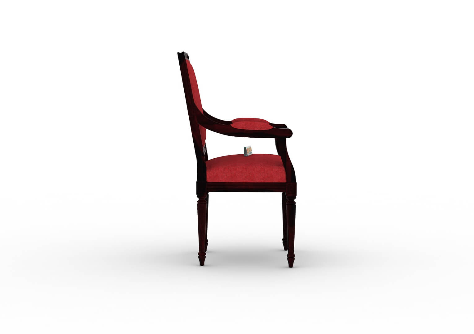 Adelvia-Arm-Chair-Walnut-Red_4