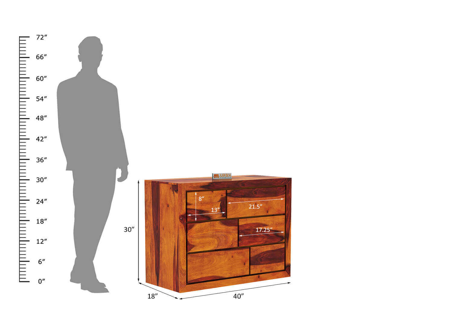 Aesthete Chest Of Drawer - Urbnfurnish