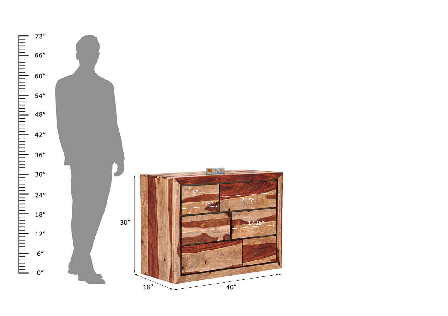 Aesthete Chest Of Drawer - Urbnfurnish