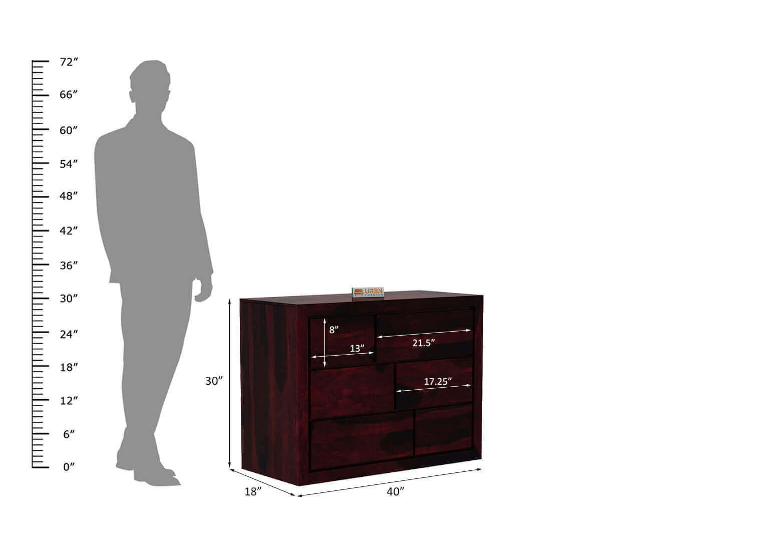Aesthete Chest Of Drawer - Urbnfurnish