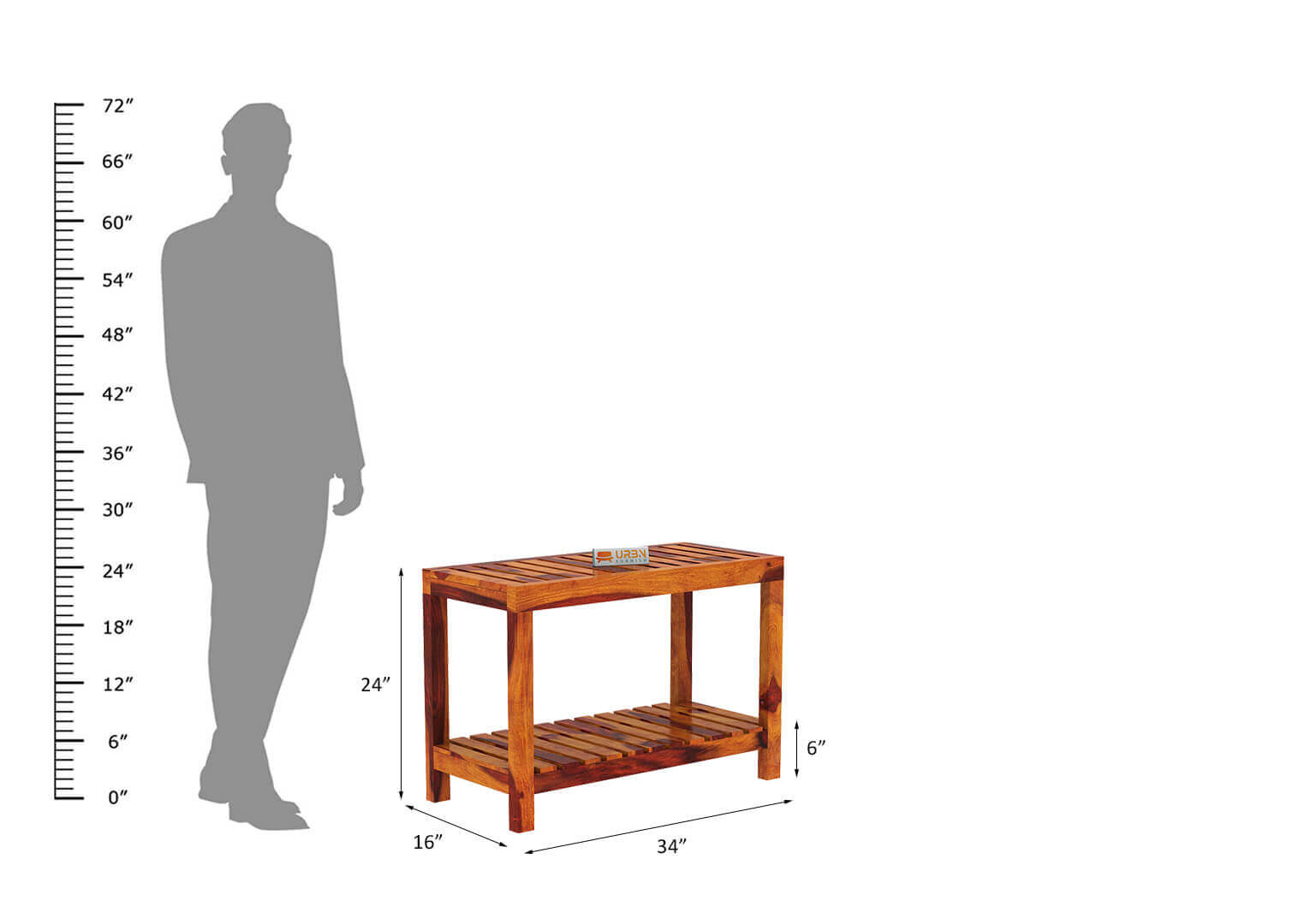 Ala Rasi Shoe Rack - Urbnfurnish