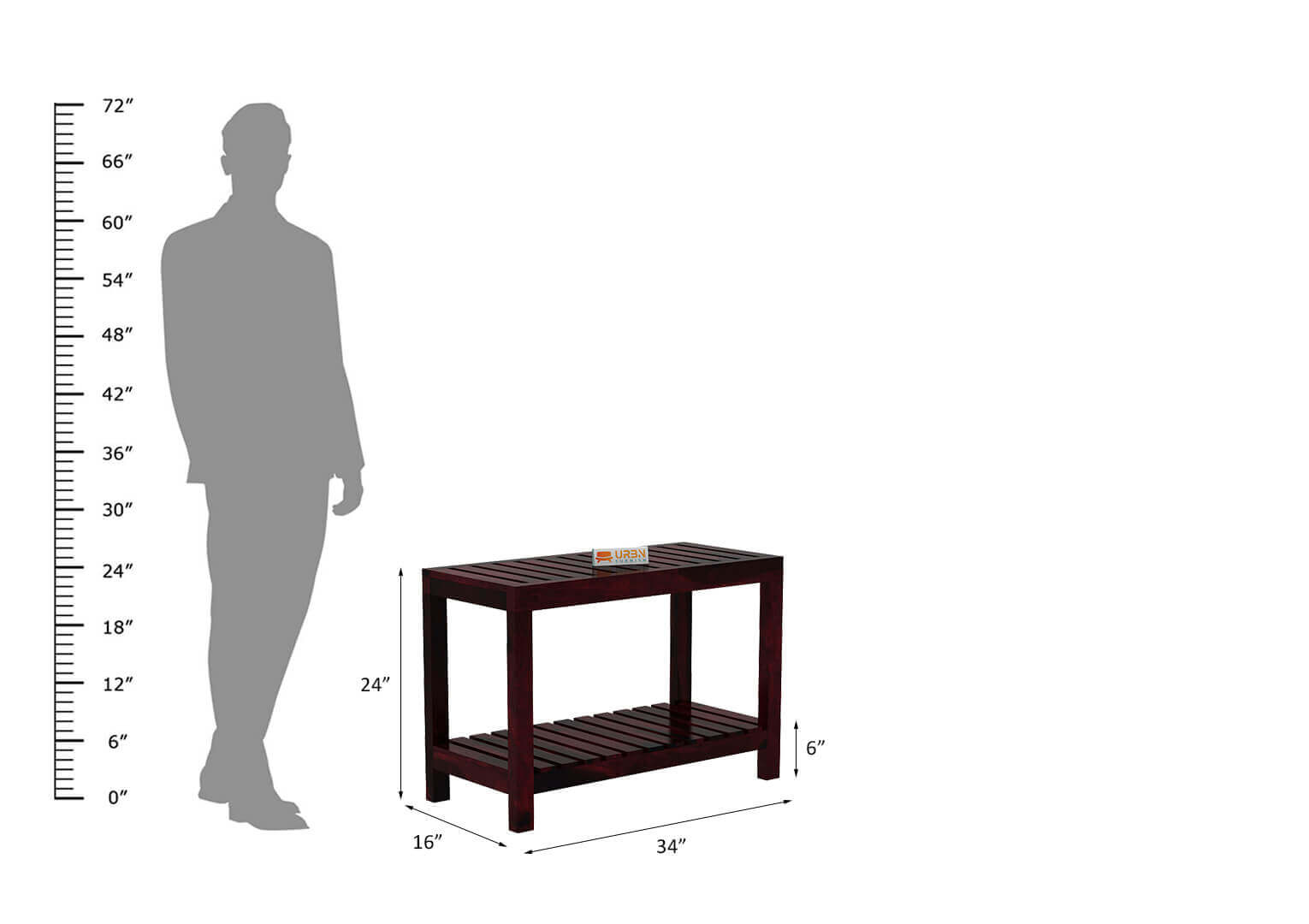 Ala Rasi Shoe Rack - Urbnfurnish