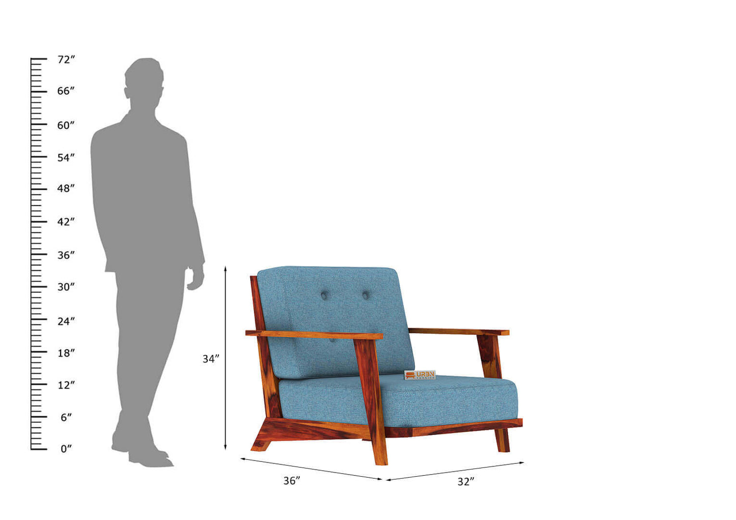 Alora Lounge Chair - Urbnfurnish