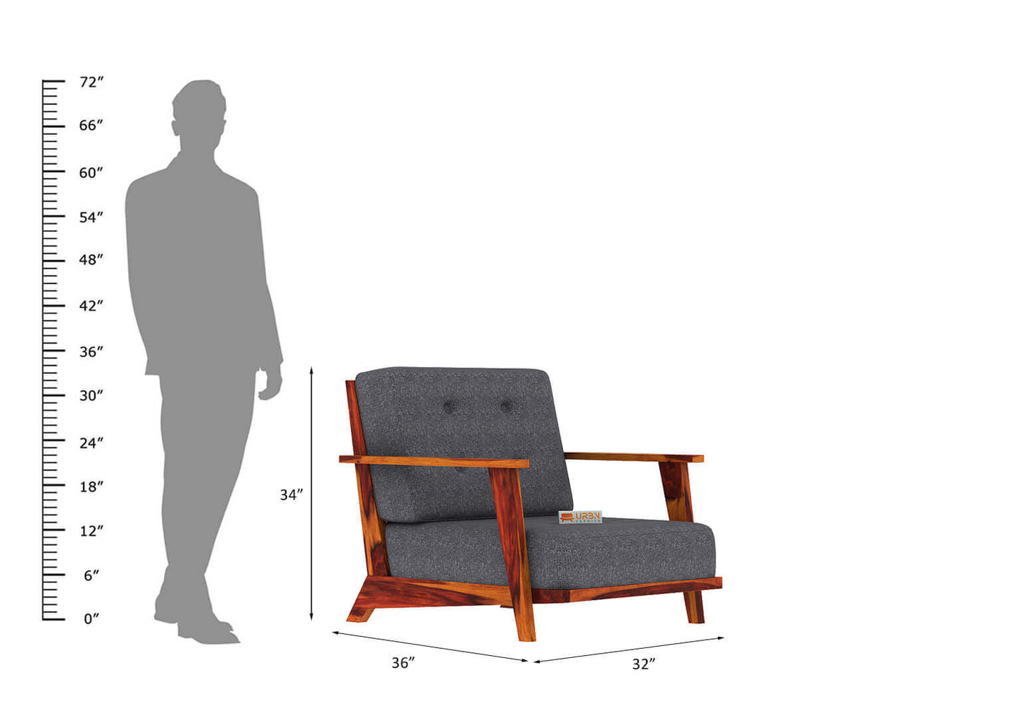 Alora Lounge Chair - Urbnfurnish