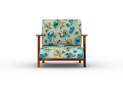 Alora Lounge Chair (Printed Fabric) - Urbnfurnish
