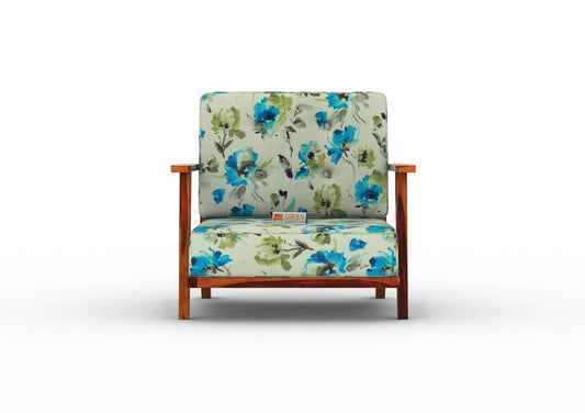Alora Lounge Chair (Printed Fabric) - Urbnfurnish