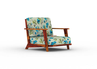 Alora Lounge Chair (Printed Fabric) - Urbnfurnish