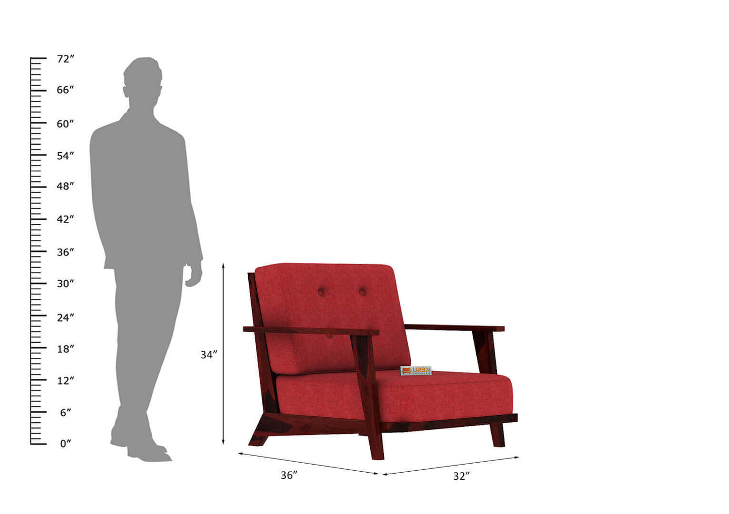 Alora Lounge Chair - Urbnfurnish