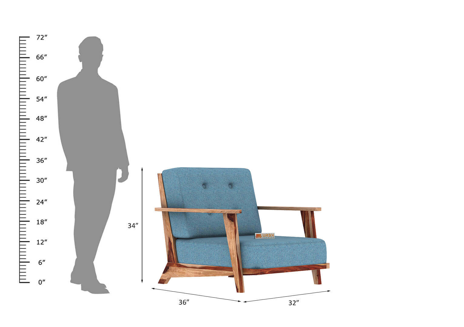 Alora Lounge Chair - Urbnfurnish