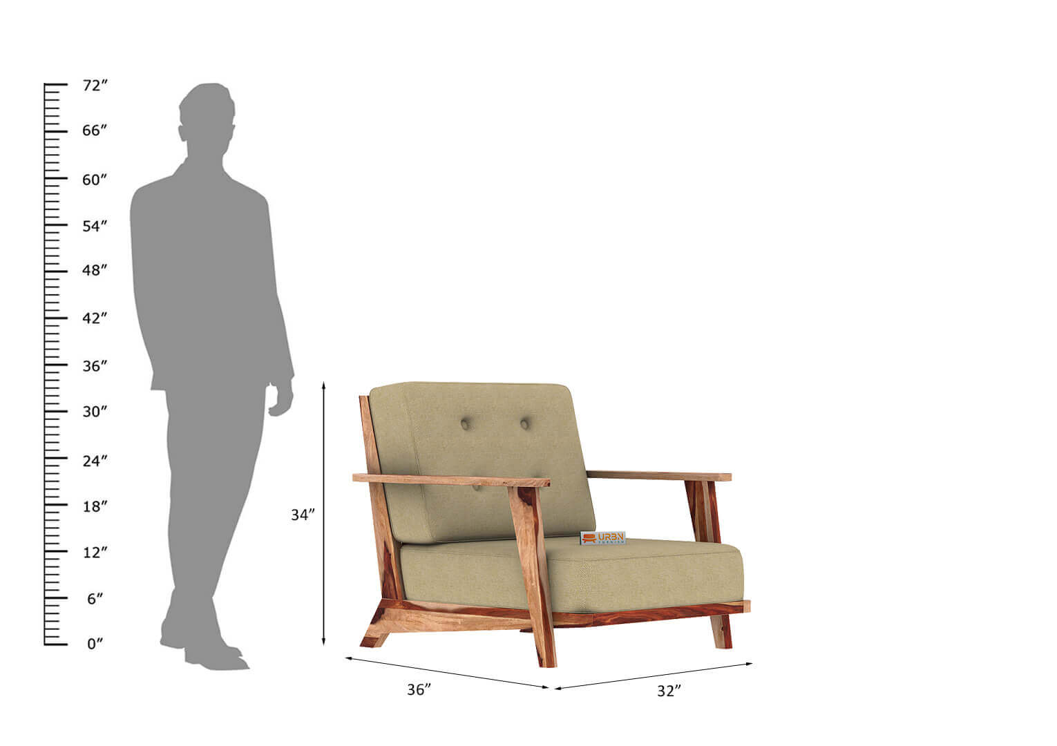 Alora Lounge Chair - Urbnfurnish