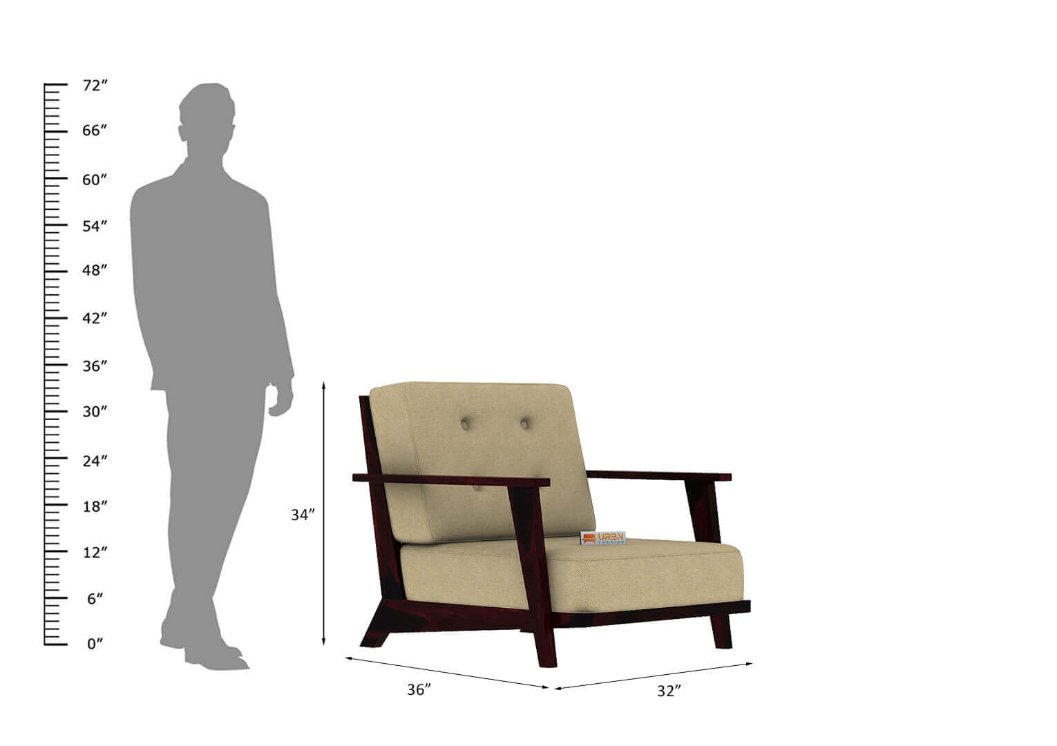 Alora Lounge Chair - Urbnfurnish