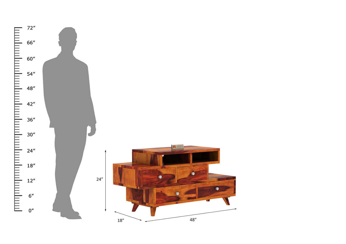 Alpas Tv Unit - Urbnfurnish