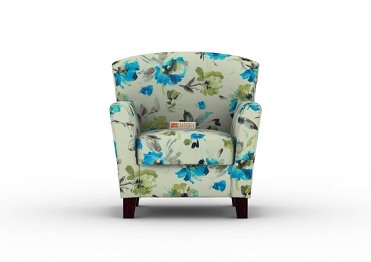 Alve Lounge Chair (Printed Fabric) - Urbnfurnish