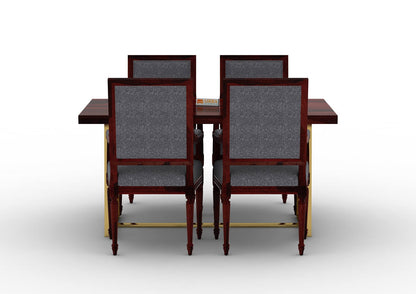 Amber-4-Seater-Dining-Set-Golden-Mahogany-Gray_2